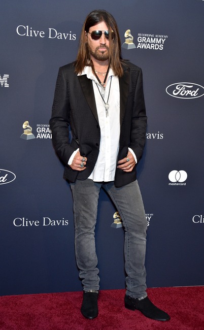 Billy Ray Cyrus, Clive Davis Pre-2020 Grammys Gala